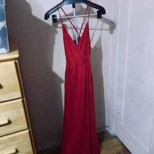 NIN  spaghetti strap gown